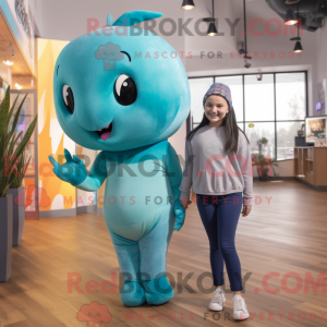 Disfraz de mascota Teal...