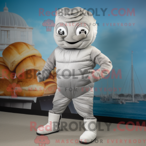 Sølv Croissant maskot...
