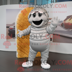 Sølv Croissant maskot...