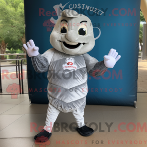 Sølv Croissant maskot...
