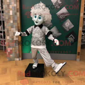 Sølv irske dansesko maskot...
