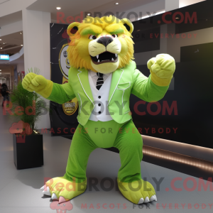 Lime Green Sabeltandtijger...