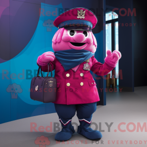 Magenta Navy Soldier...