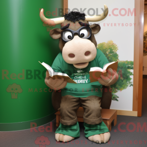 Maskotka Forest Green Bull...