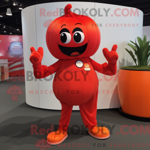 Red Pumpkin maskot...