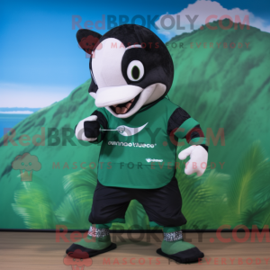 Forest Green Killer Whale...