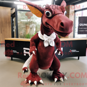 Maroon Parasaurolophus...