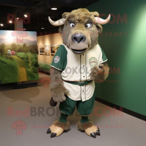 Forest Green Buffalo maskot...