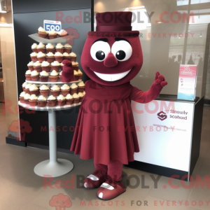 Maroon Wedding Cake...