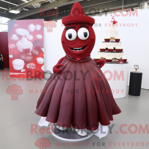 Maroon Wedding Cake...