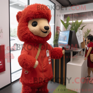 Costume mascotte d alpaga...