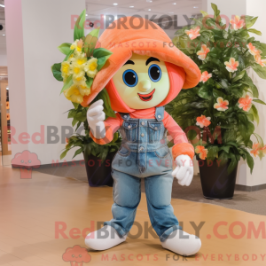 Postava maskota Peach...