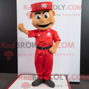 Disfraz de mascota Red Pad...