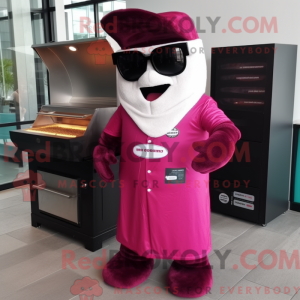 Postava maskota Magenta Bbq...