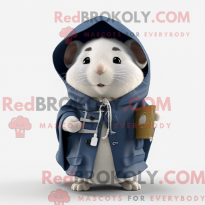 Navy hamster maskot drakt...