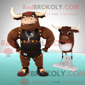 Disfraz de mascota Brown...