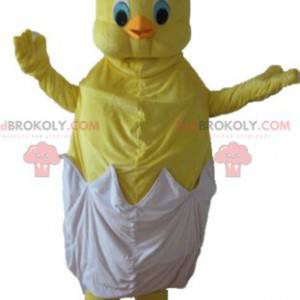 Mascote de Titi, o famoso canário amarelo dos Looney Tunes -