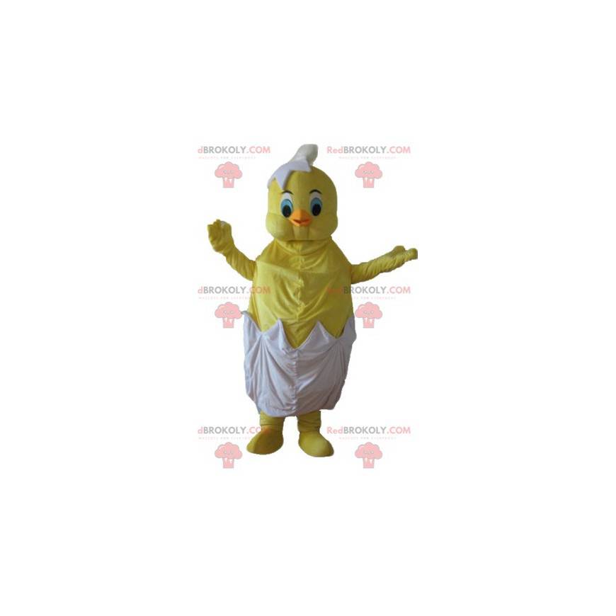 Mascot of Titi the famous yellow canary of Looney Tunes -