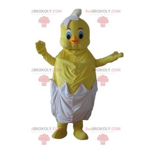 Mascote de Titi, o famoso canário amarelo dos Looney Tunes -