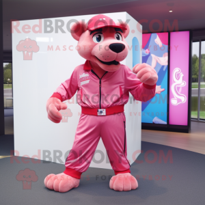 Pink Panther maskot kostume...