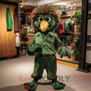Forest Green Harpy maskot...