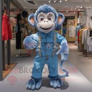 Błękitna Małpa w kostiumie...