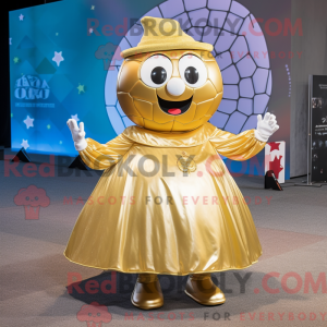 Maskottchenkostüm Goldener...