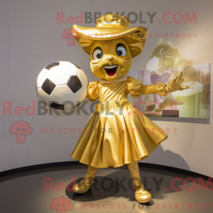 Maskottchenkostüm Goldener...