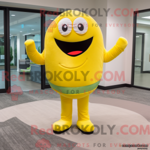 Citrongul doughnut maskot...