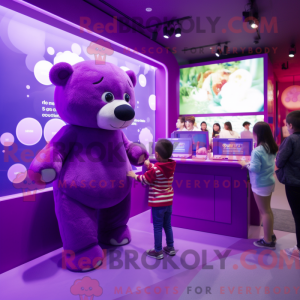 Figura de máscara de urso...