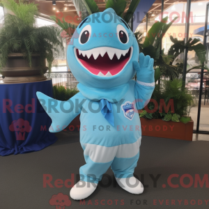 Disfraz de mascota Sky Blue...