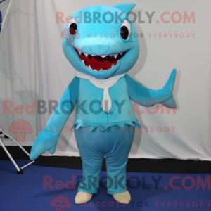 Disfraz de mascota Sky Blue...