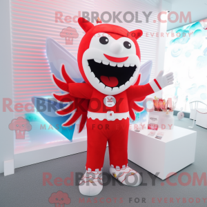 Postava maskota Red Tooth...