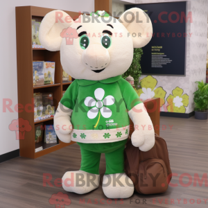 Cream Four Leaf Clover...