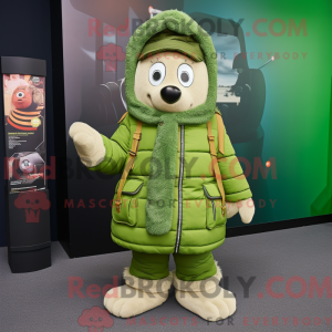 Lime Green Guinness mascot...