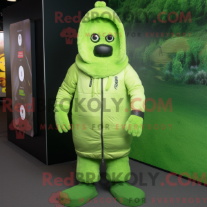 Lime Green Guinness mascot...