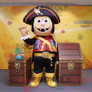 Schatkist mascotte kostuum...