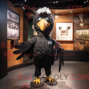 Black Eagle maskot kostume...