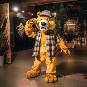 Yellow Saber-Toothed Tiger...