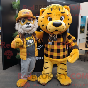 Gelber Säbelzahntiger...
