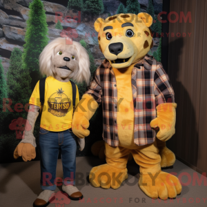 Yellow Saber-Toothed Tiger...