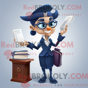 Navy Attorney mascot...