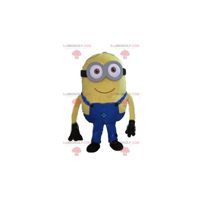 Berühmte gelbe Zeichentrickfigur des Minion-Maskottchens -