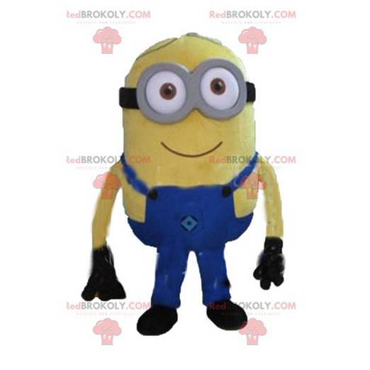 Berühmte gelbe Zeichentrickfigur des Minion-Maskottchens -