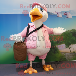 Costume mascotte de Mouette...