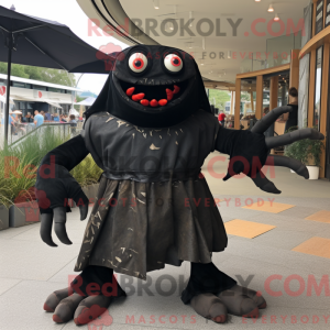Black Crab-maskotdraktfigur...