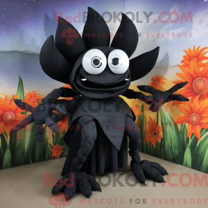 Black Crab-mascottekostuum...