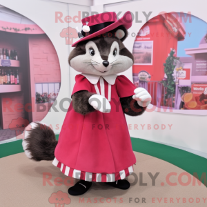 Grævling maskot kostume...