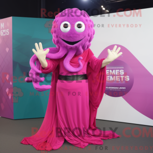 Magenta Medusa máscara...