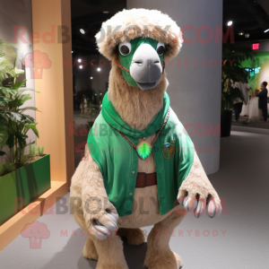 Forest Green Camel maskot...